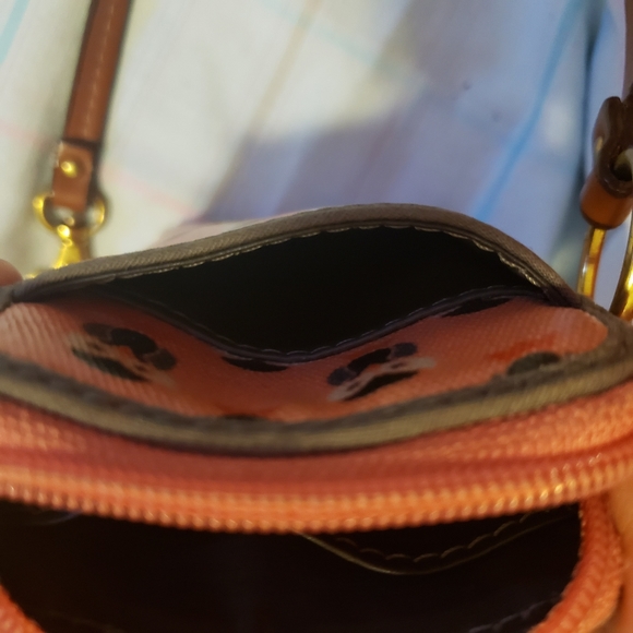 Fossil Pink Owl Wristlet Wallet Phone Card Holder - Picture 7 of 8